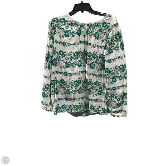 Top Long Sleeve By Lane Bryant In White, Size: 1x