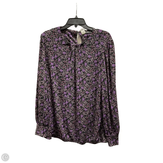 Top Long Sleeve By Lane Bryant In Black, Size: 1x