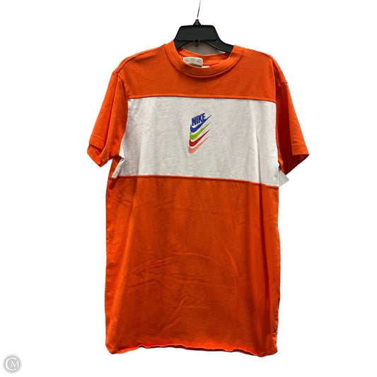 Dress Casual Short By Nike In Orange, Size: M