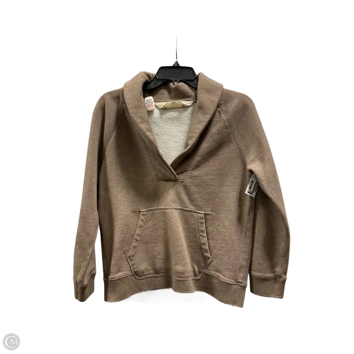 Top Long Sleeve By J. Crew In Brown, Size: M
