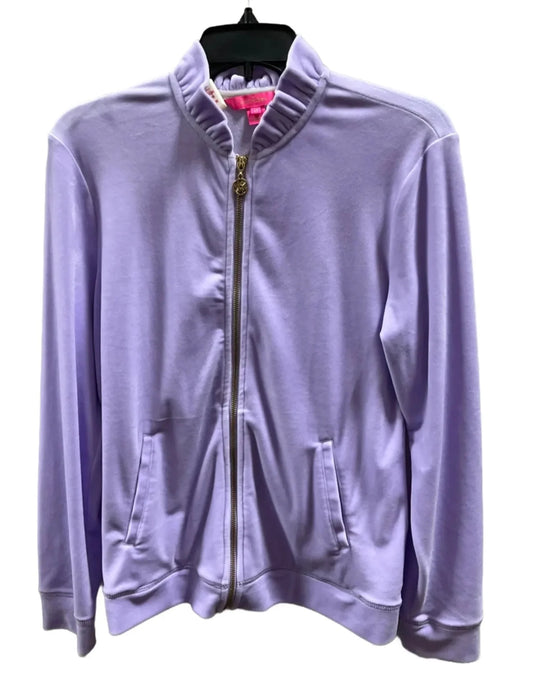 Top Long Sleeve Designer By Lilly Pulitzer In Purple, Size: M