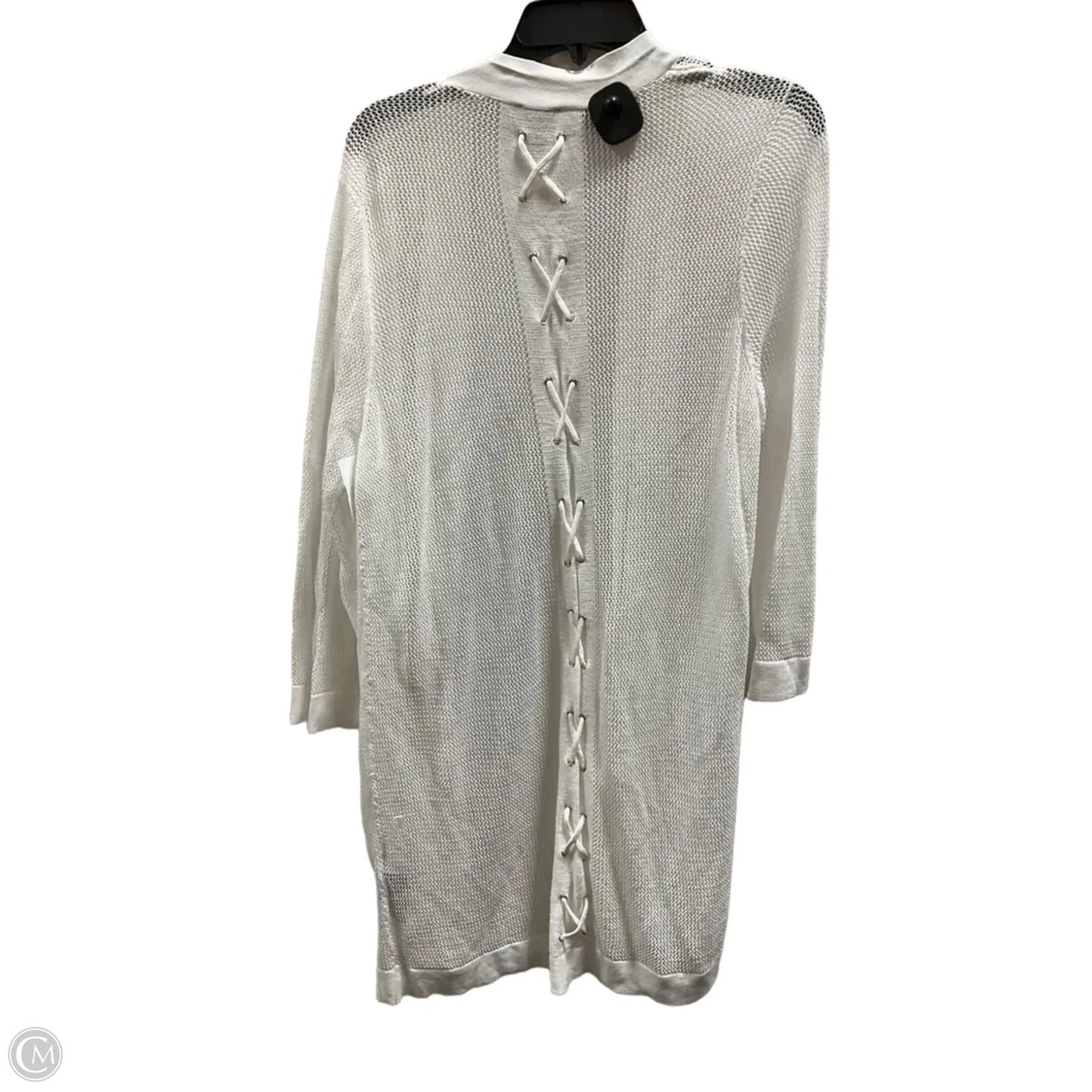 Cardigan By Chicos In White, Size: L