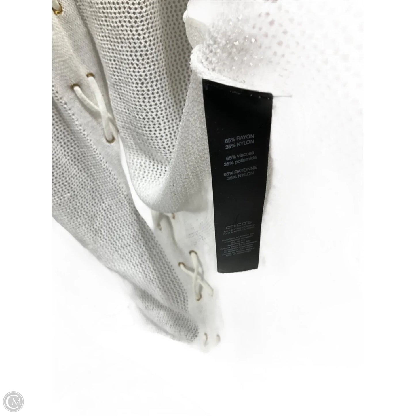 Cardigan By Chicos In White, Size: L