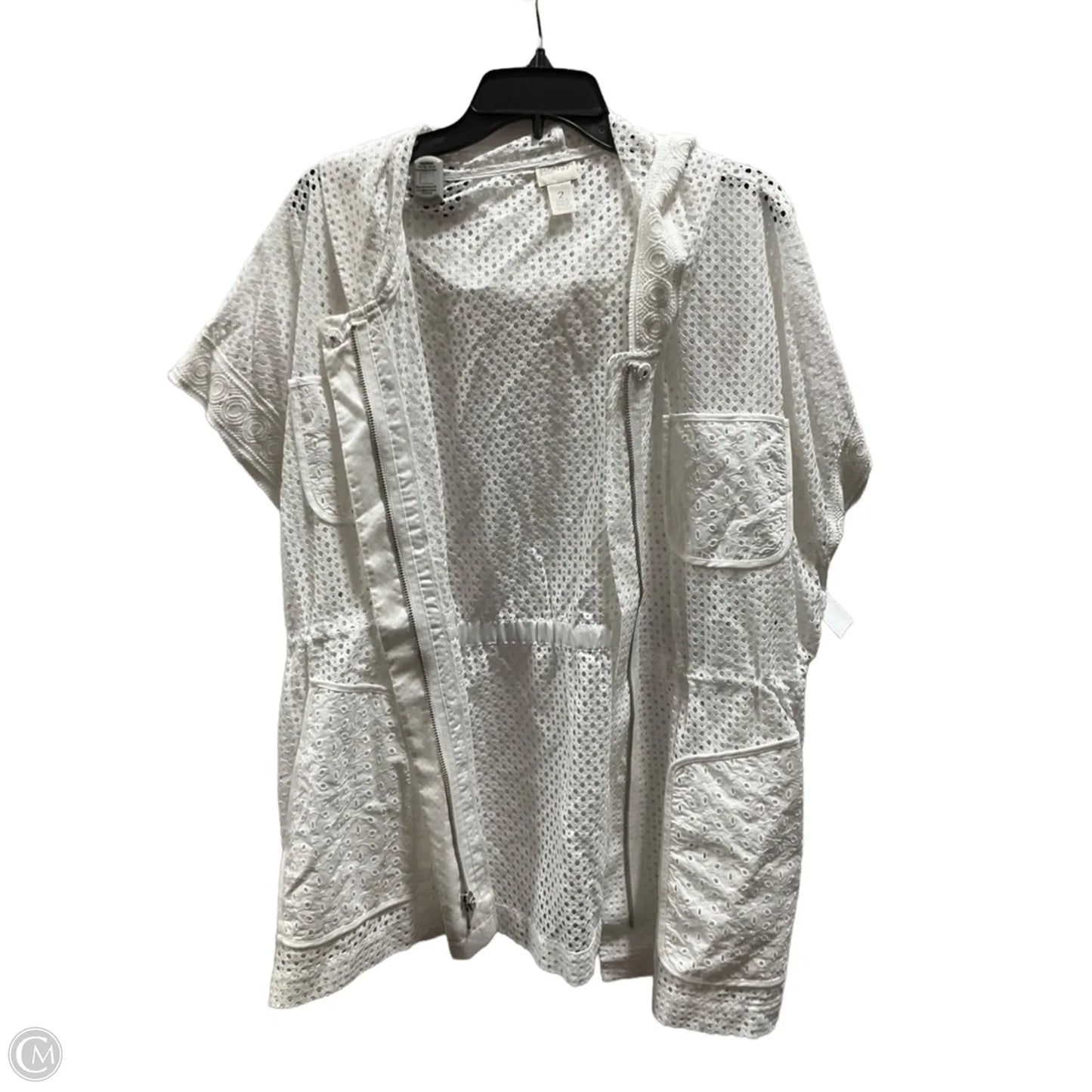 Jacket Other By Chicos In Yellow, Size: L