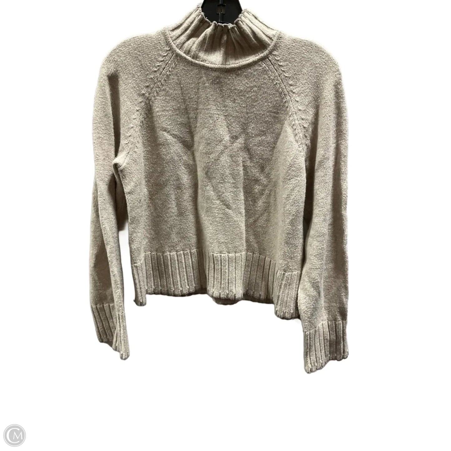 Top Long Sleeve By Gap In Tan, Size: S