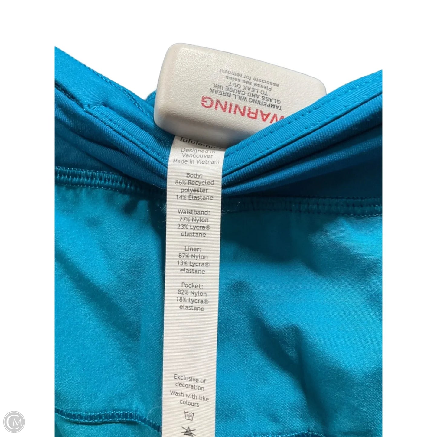 Athletic Skirt By Lululemon In Blue, Size: 4