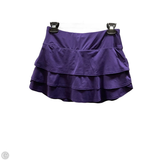 Athletic Skirt By Athleta In Purple, Size: Xs