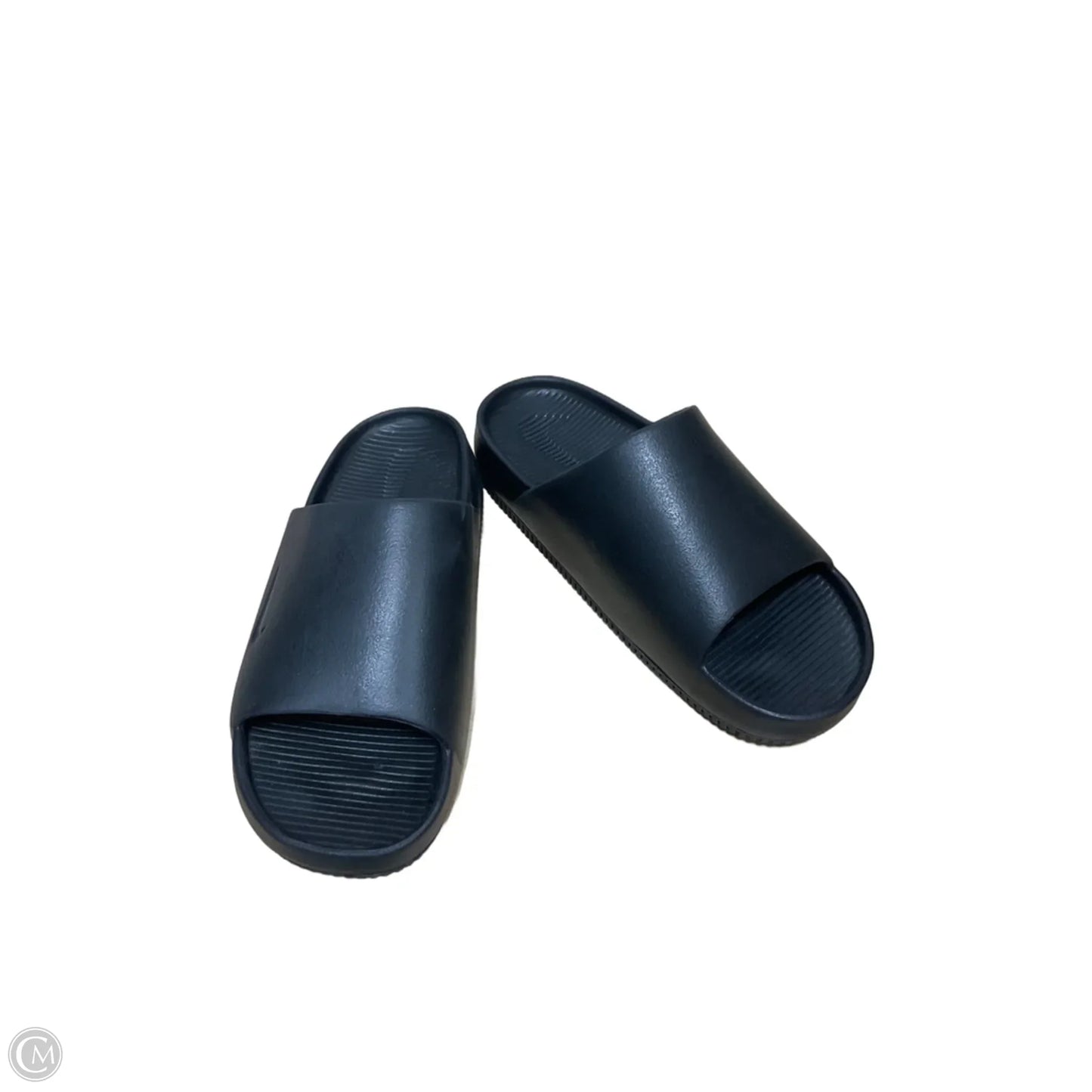 Sandals Flats By Nike In Black, Size: 8