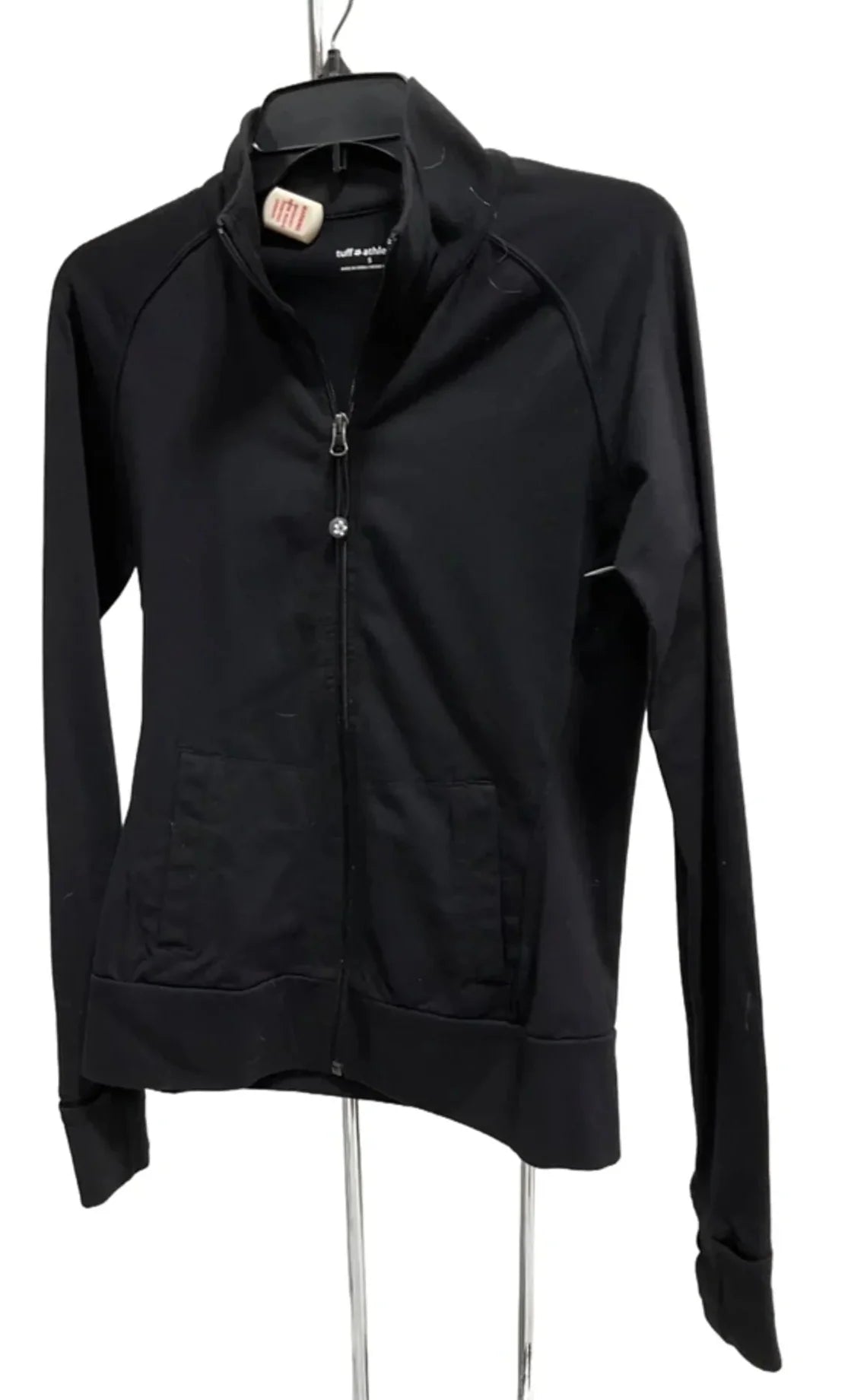 Athletic Jacket By Tuff Athletics In Black, Size: S