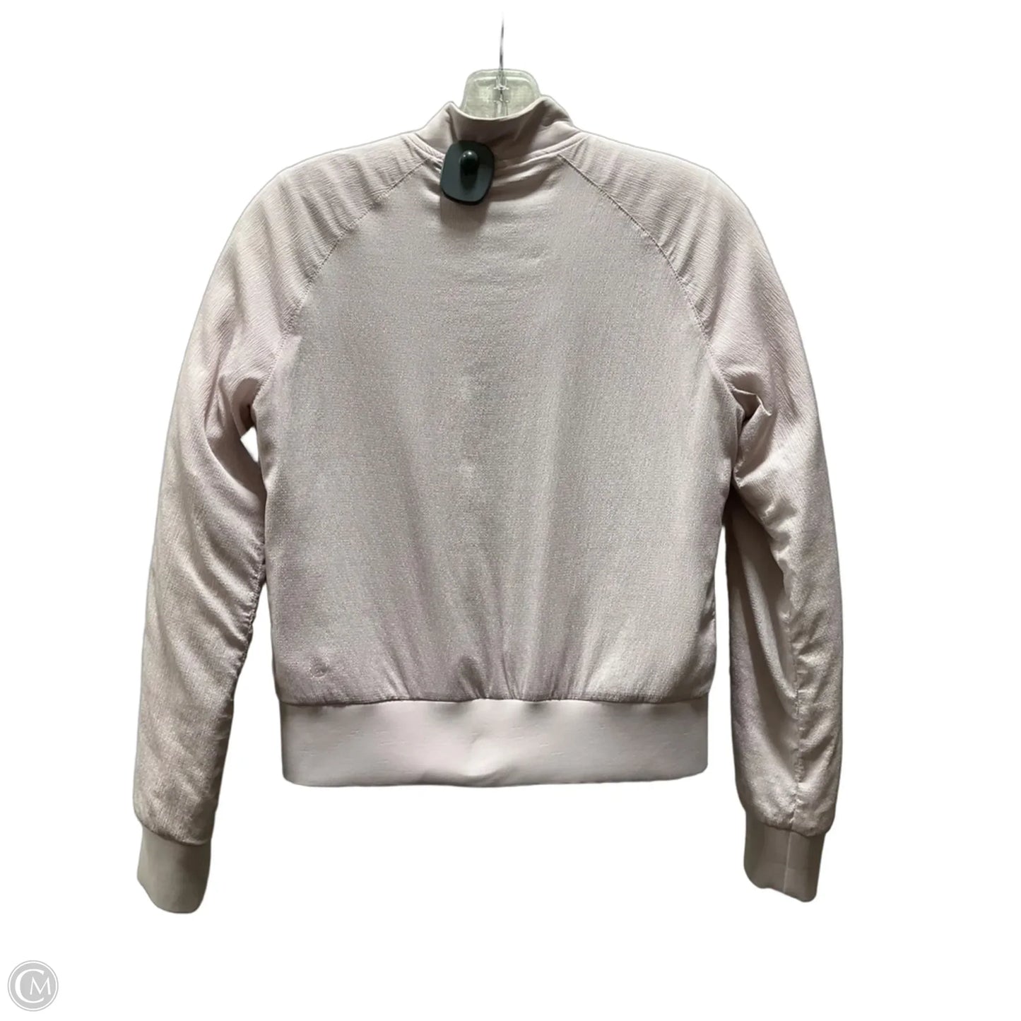 Athletic Jacket By Lululemon In Pink, Size: S