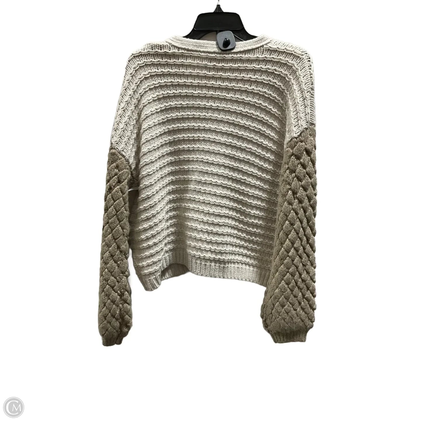 Sweater Cardigan By Splendid In Cream, Size: S