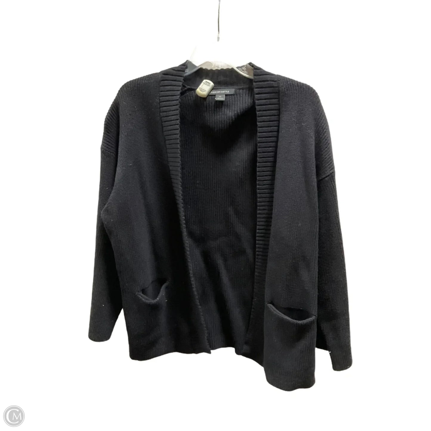 Sweater Cardigan By Cmb In Black, Size: Xs