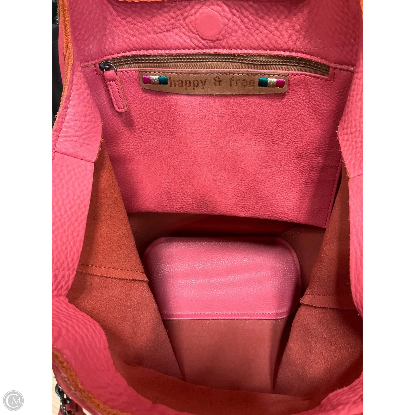 Handbag Leather By The Sak, Size: Large