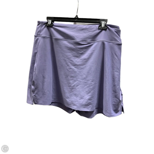 Athletic Skort By Old Navy In Purple, Size: Xxl