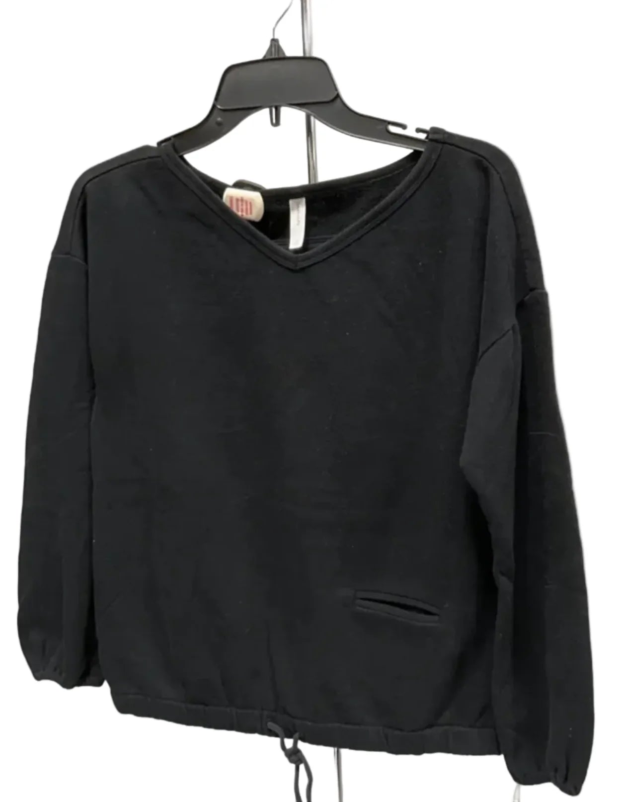 Athletic Top Long Sleeve Crewneck By Gap In Grey, Size: Xs