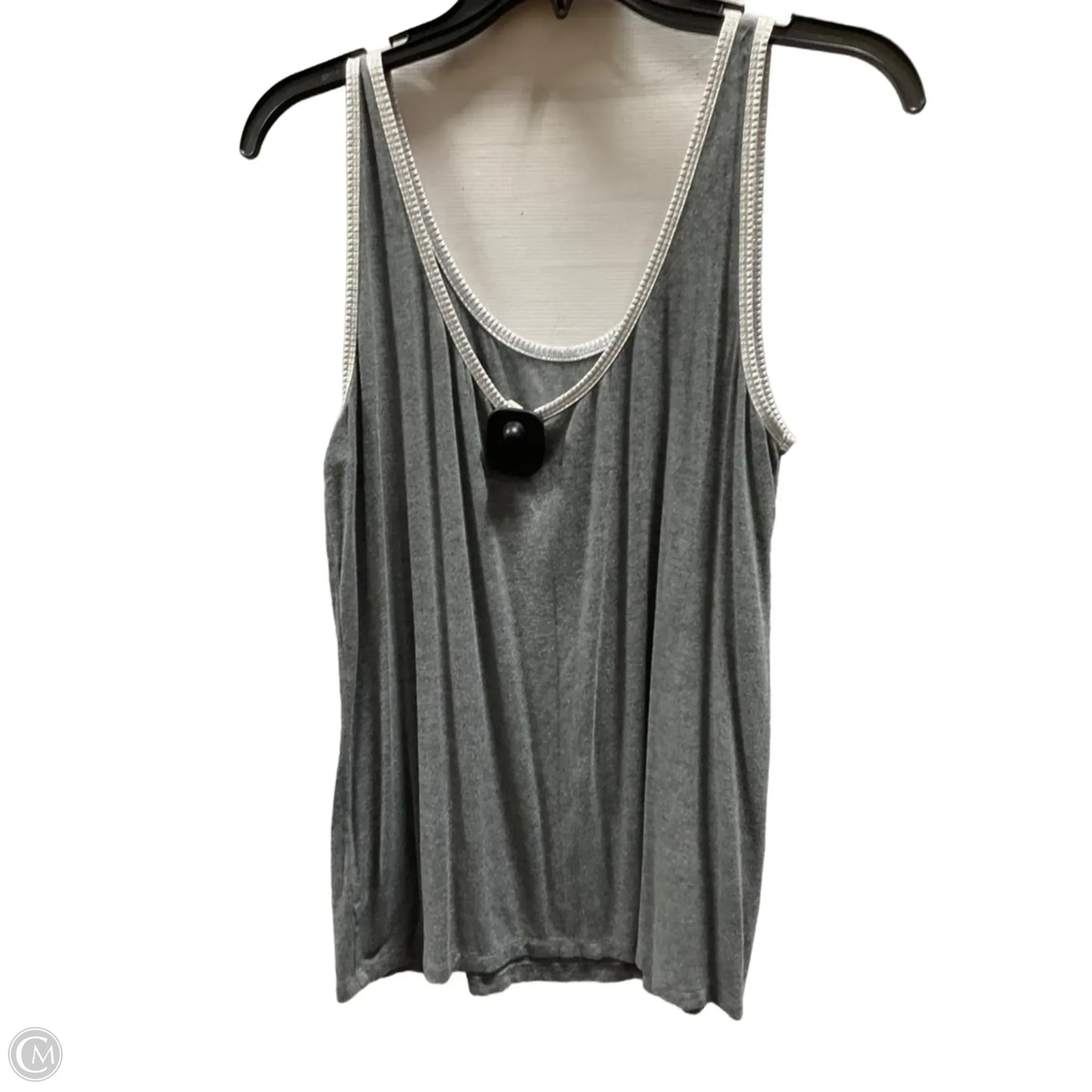 Top Sleeveless Basic By Lane Bryant In Grey, Size: Xl