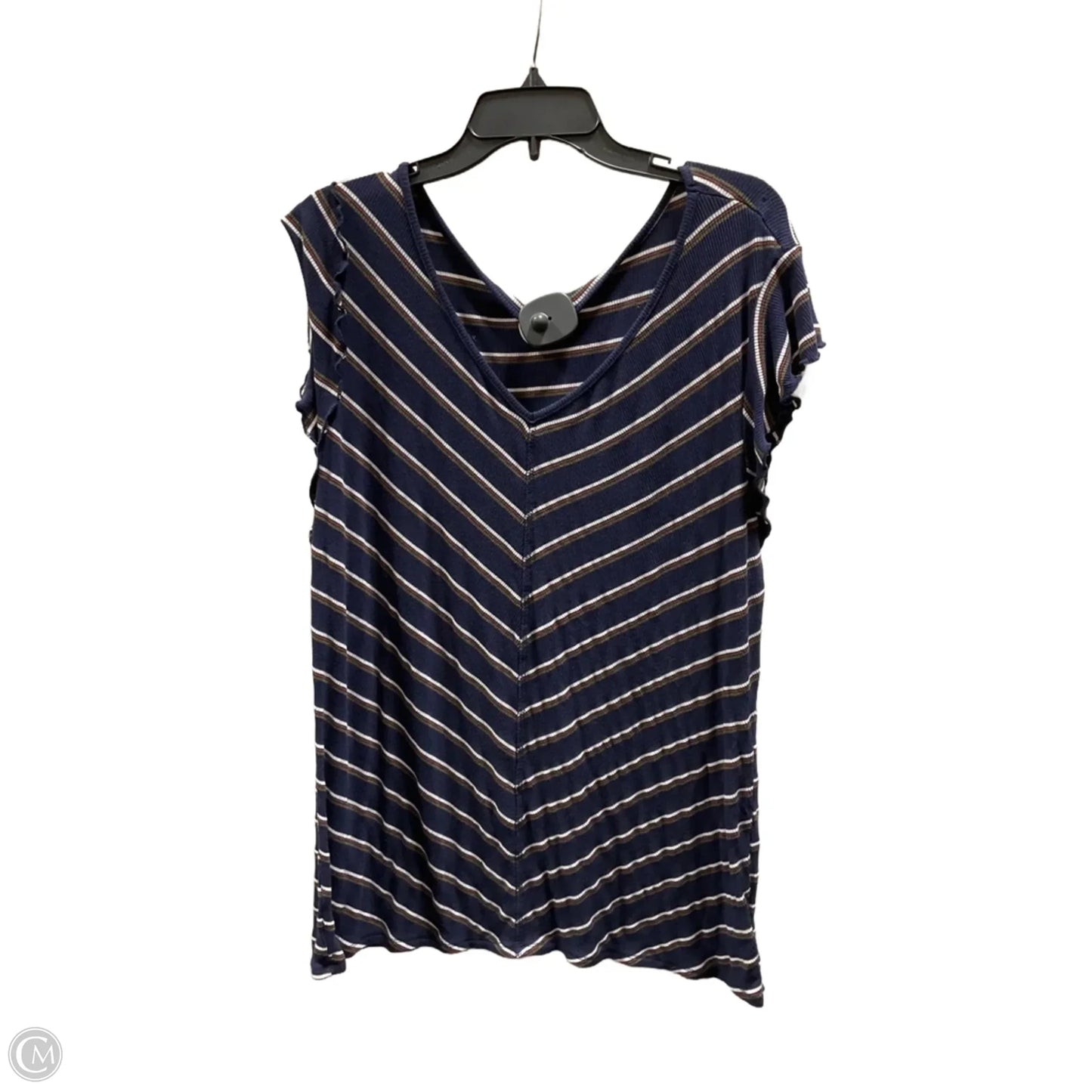Top Short Sleeve By Torrid In Navy, Size: 3x