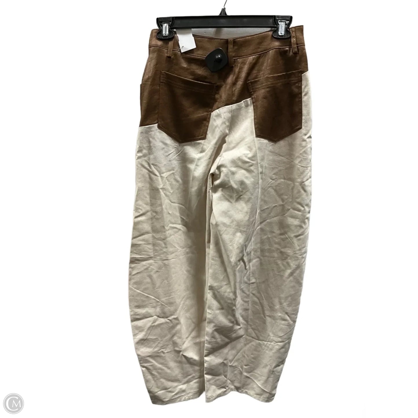 Pants Linen By Micas In Tan, Size: Xs