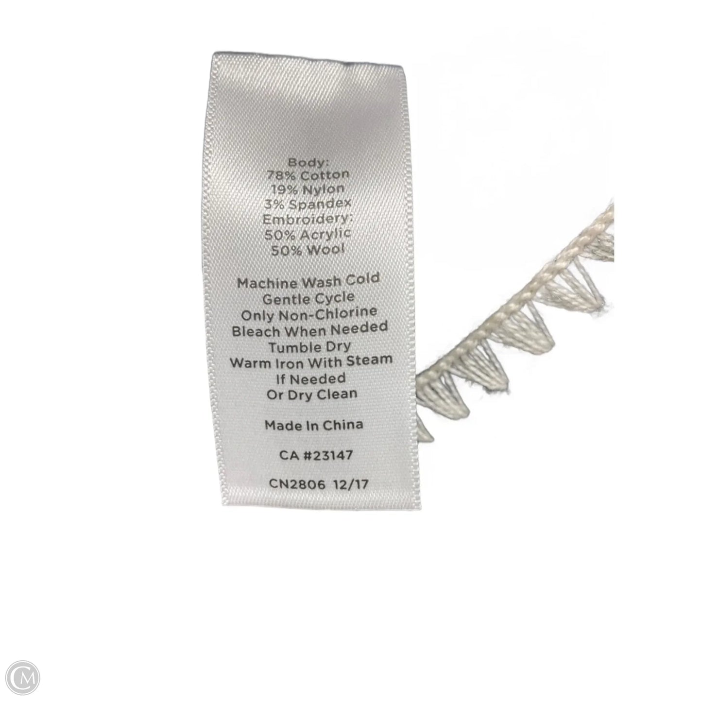 Top Long Sleeve By Talbots In Navy, Size: 1x