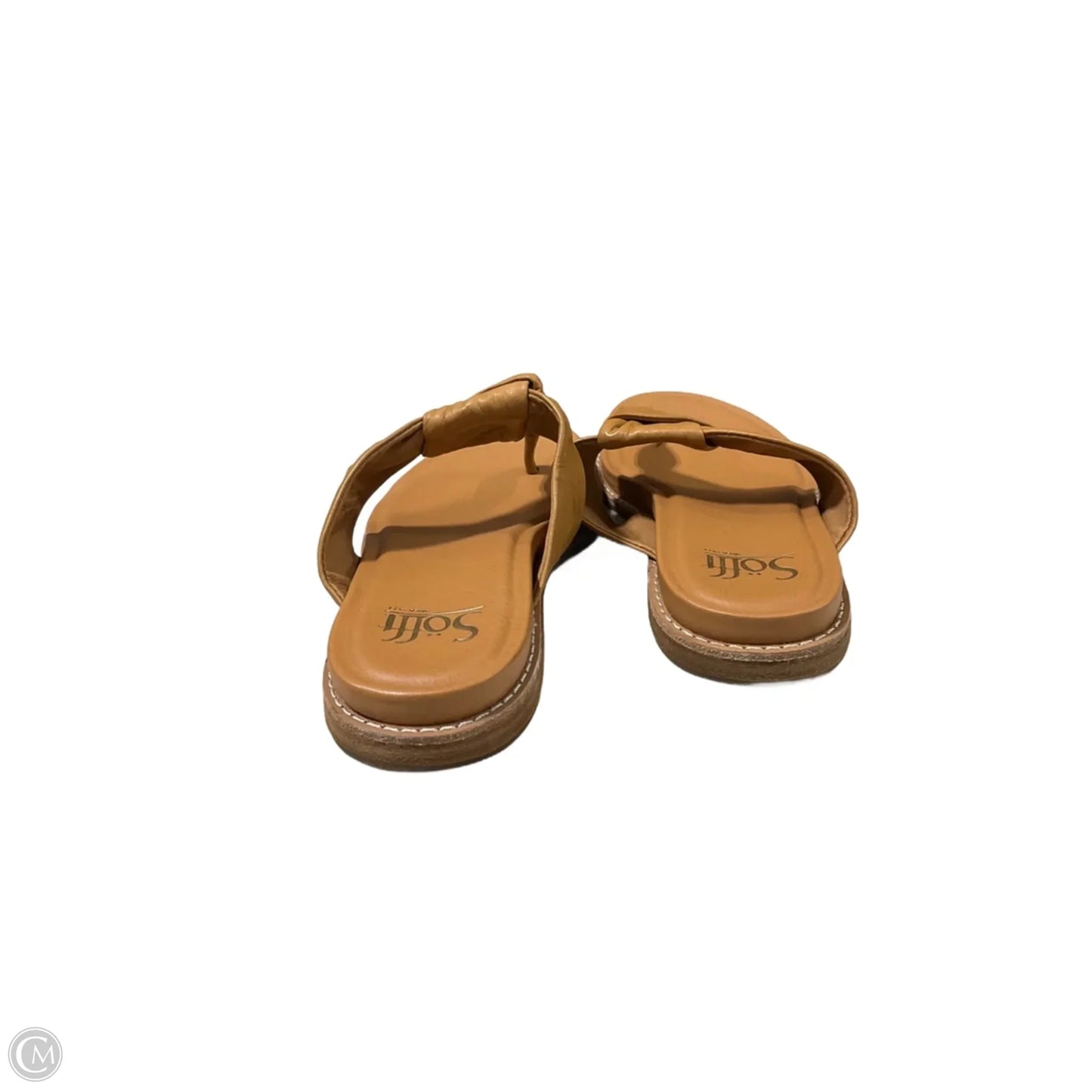 Sandals Flats By Sofft In Tan, Size: 6