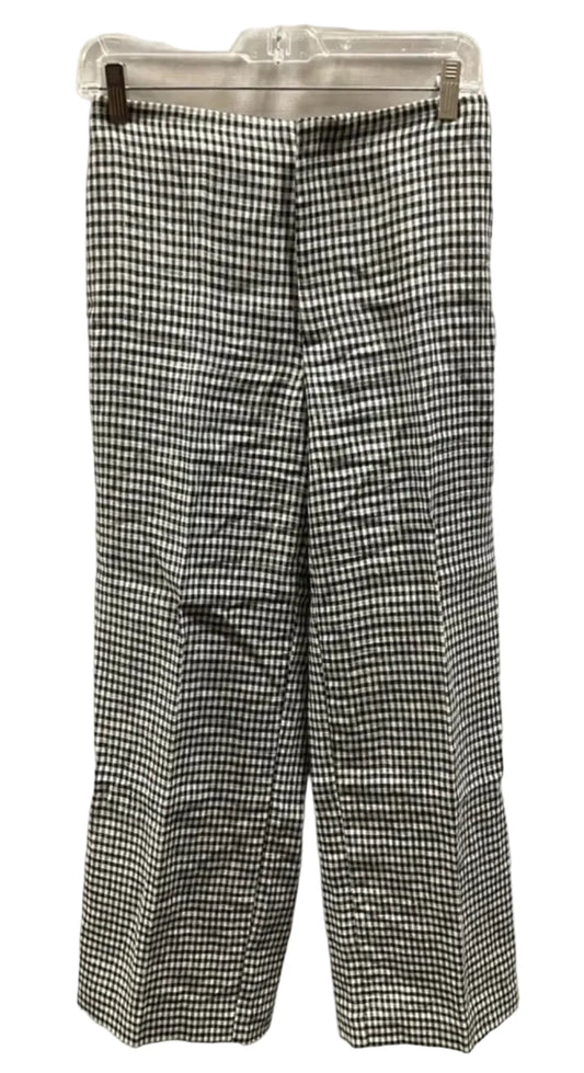 Pants Linen By Reformation In Checkered Pattern, Size: 2
