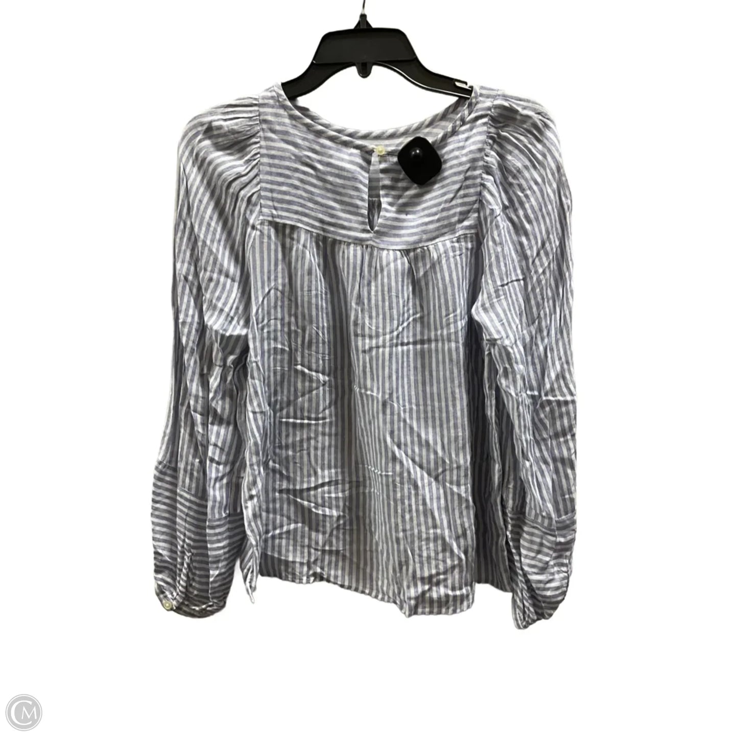 Top Long Sleeve By Loft In Blue, Size: Xs