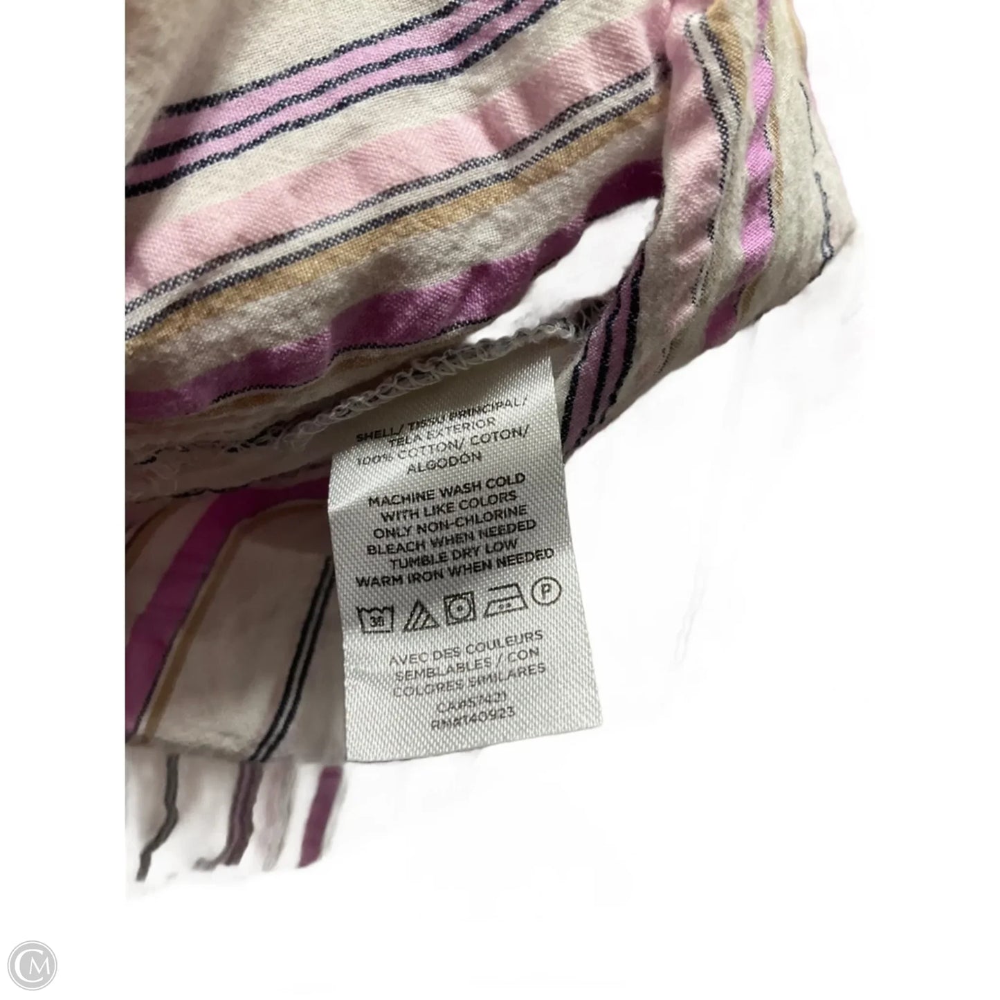 Top Sleeveless By Loft In Purple, Size: Xs