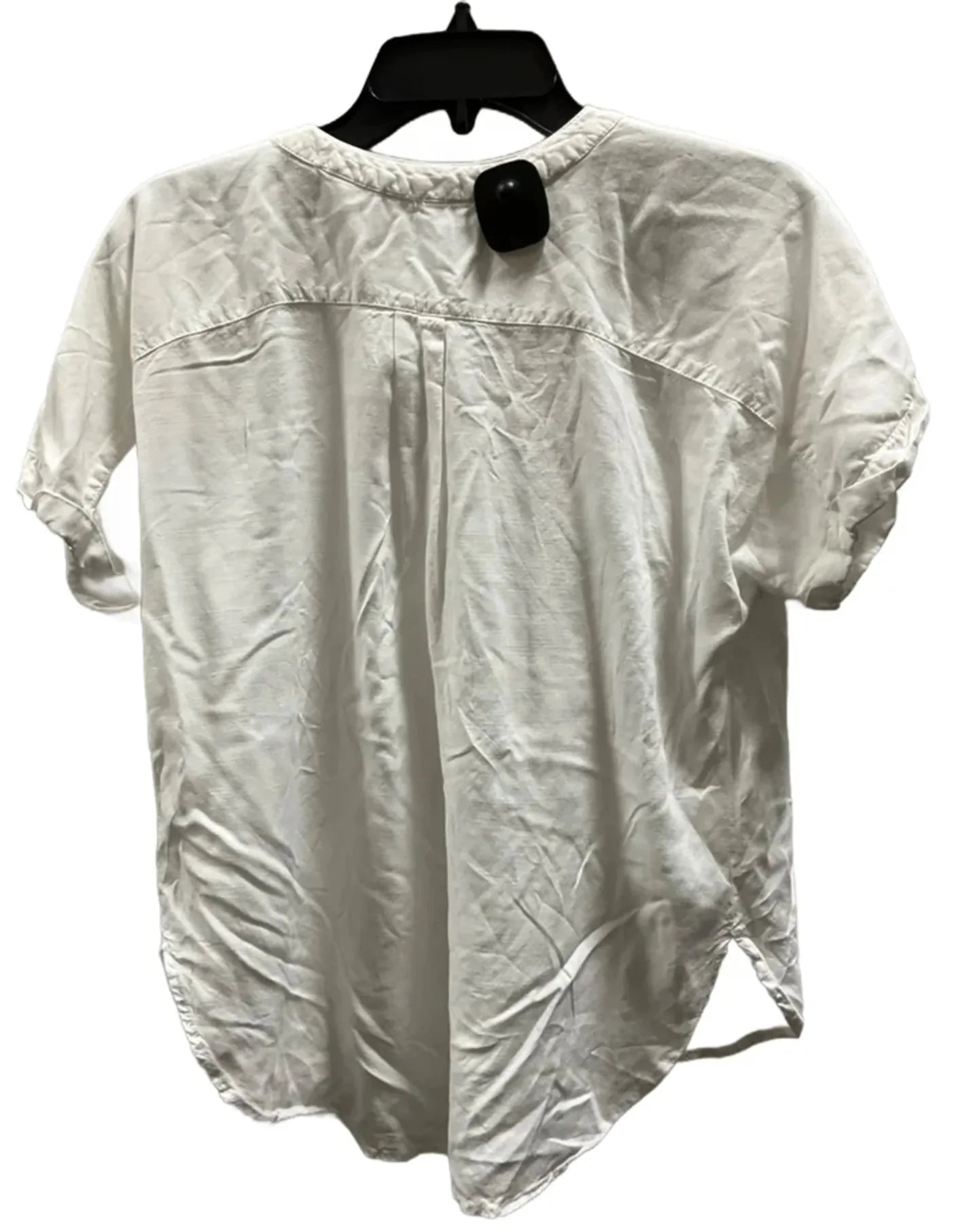 Top Short Sleeve By Loft In White, Size: Xs