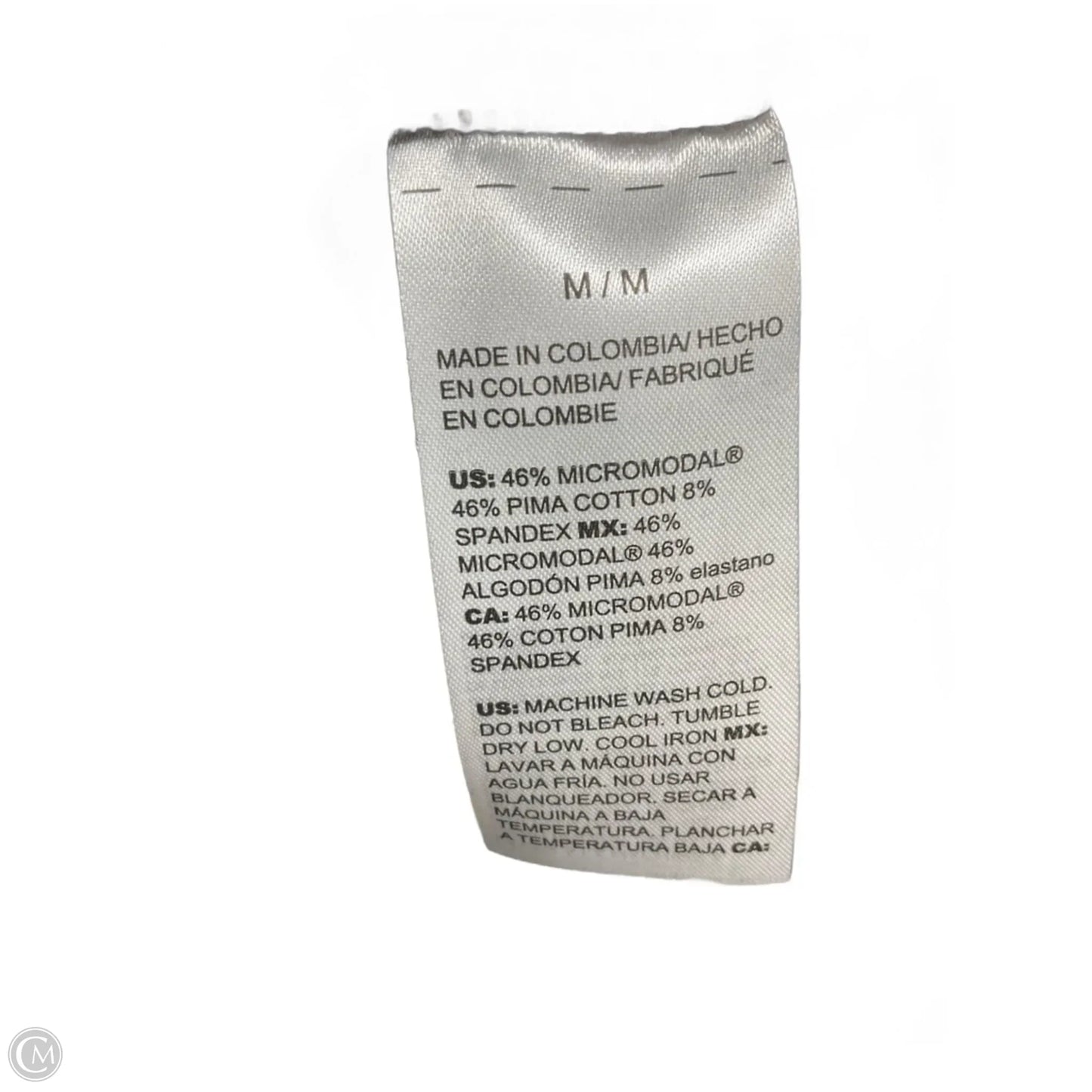 Top Long Sleeve Basic By Chicos In Black, Size: M