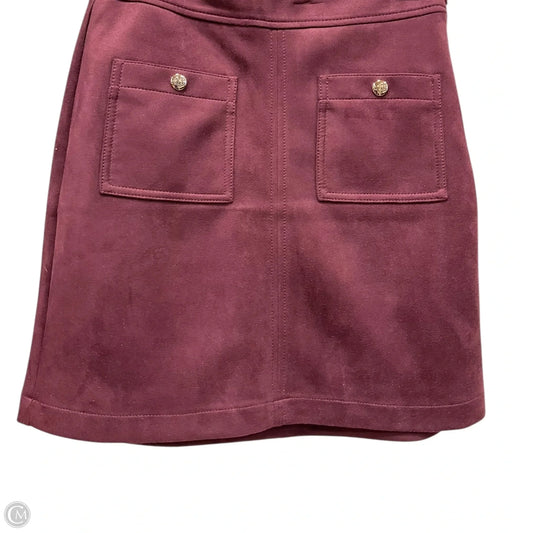 Skirt Midi By Loft In Purple, Size: 2p