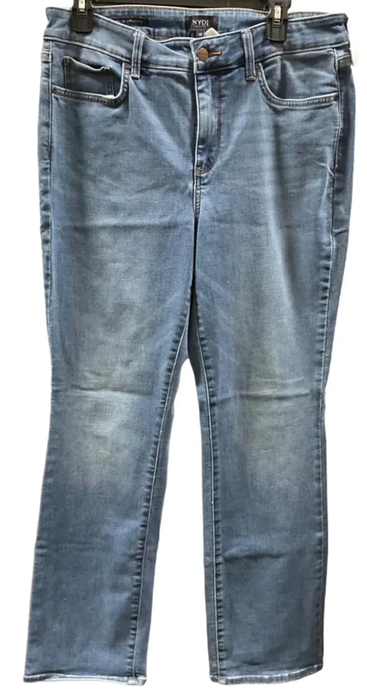 Jeans Straight By Not Your Daughters Jeans In Blue, Size: 12