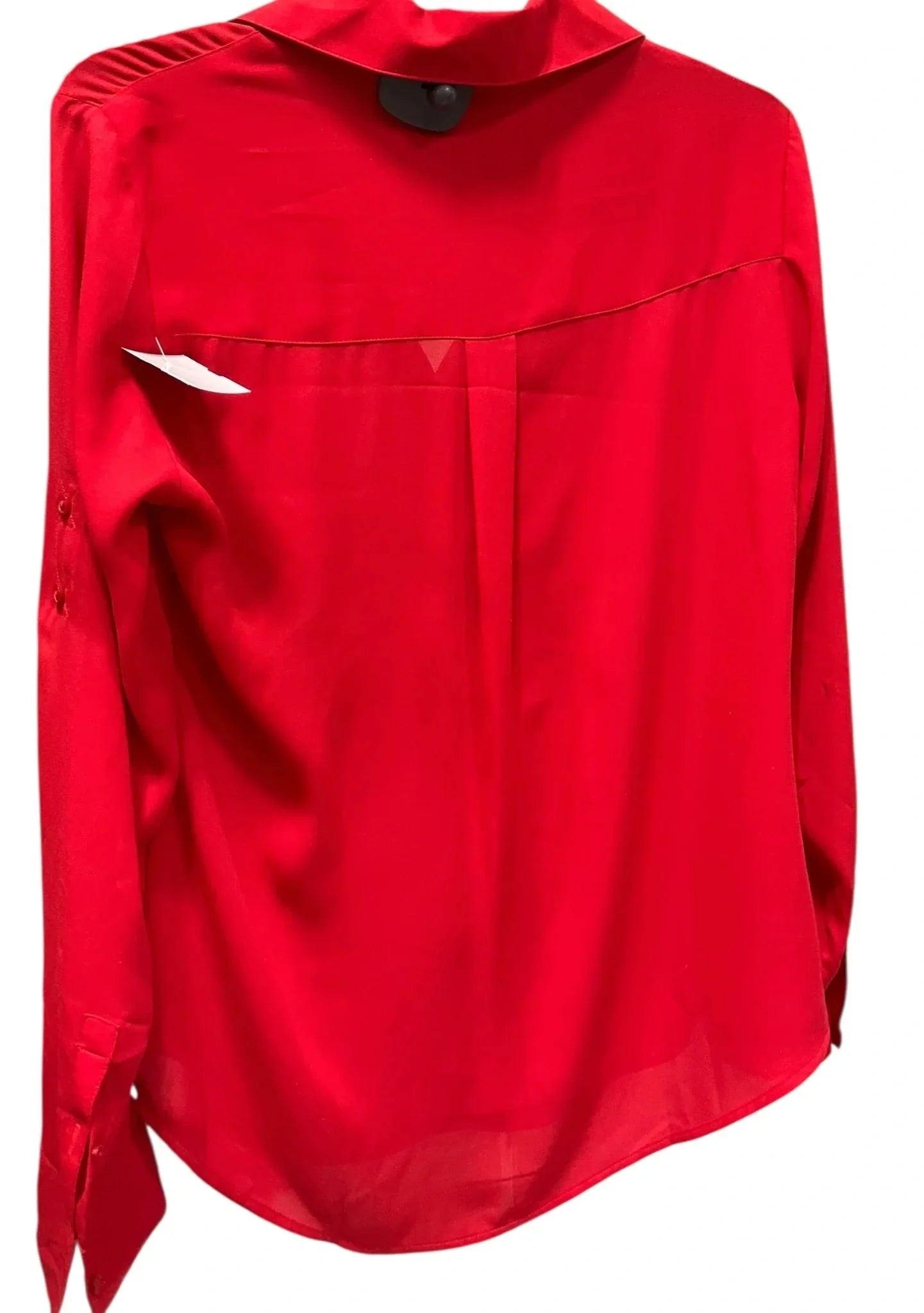 Top Long Sleeve By Express In Red, Size: Sp