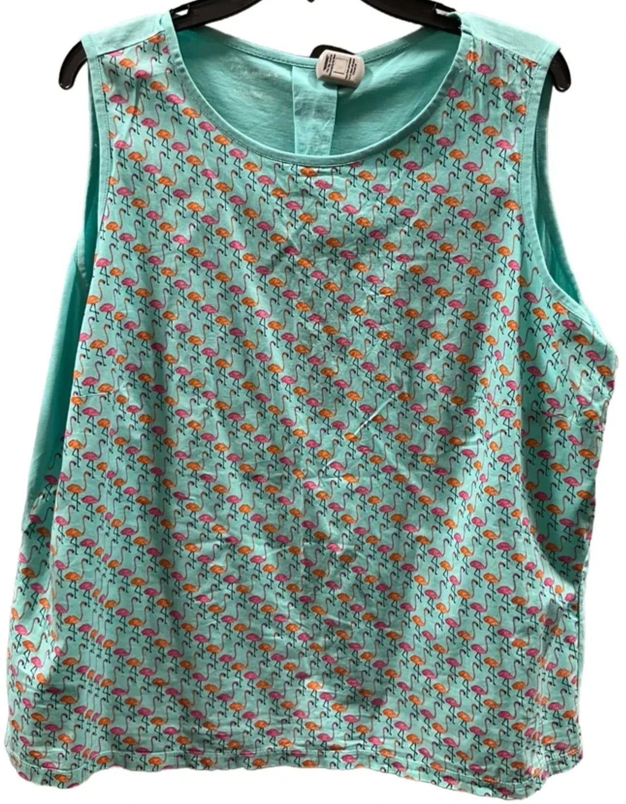 Top Sleeveless By Talbots In Blue, Size: 1x