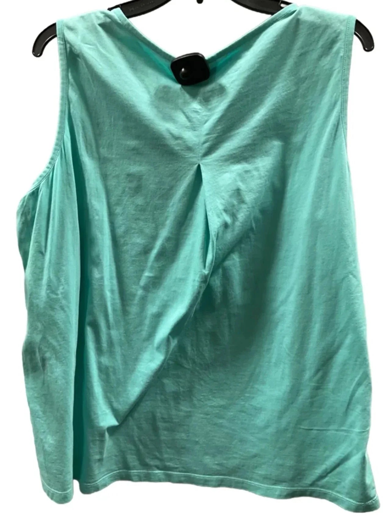 Top Sleeveless By Talbots In Blue, Size: 1x