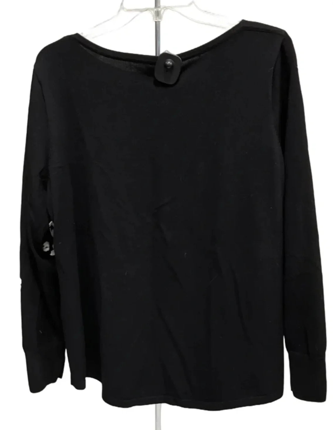 Top Long Sleeve By Chicos In Black, Size: Xl