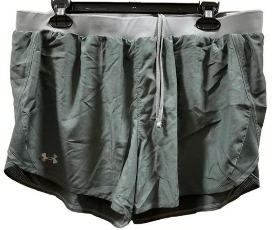 Athletic Shorts By Under Armour In Grey, Size: Xl