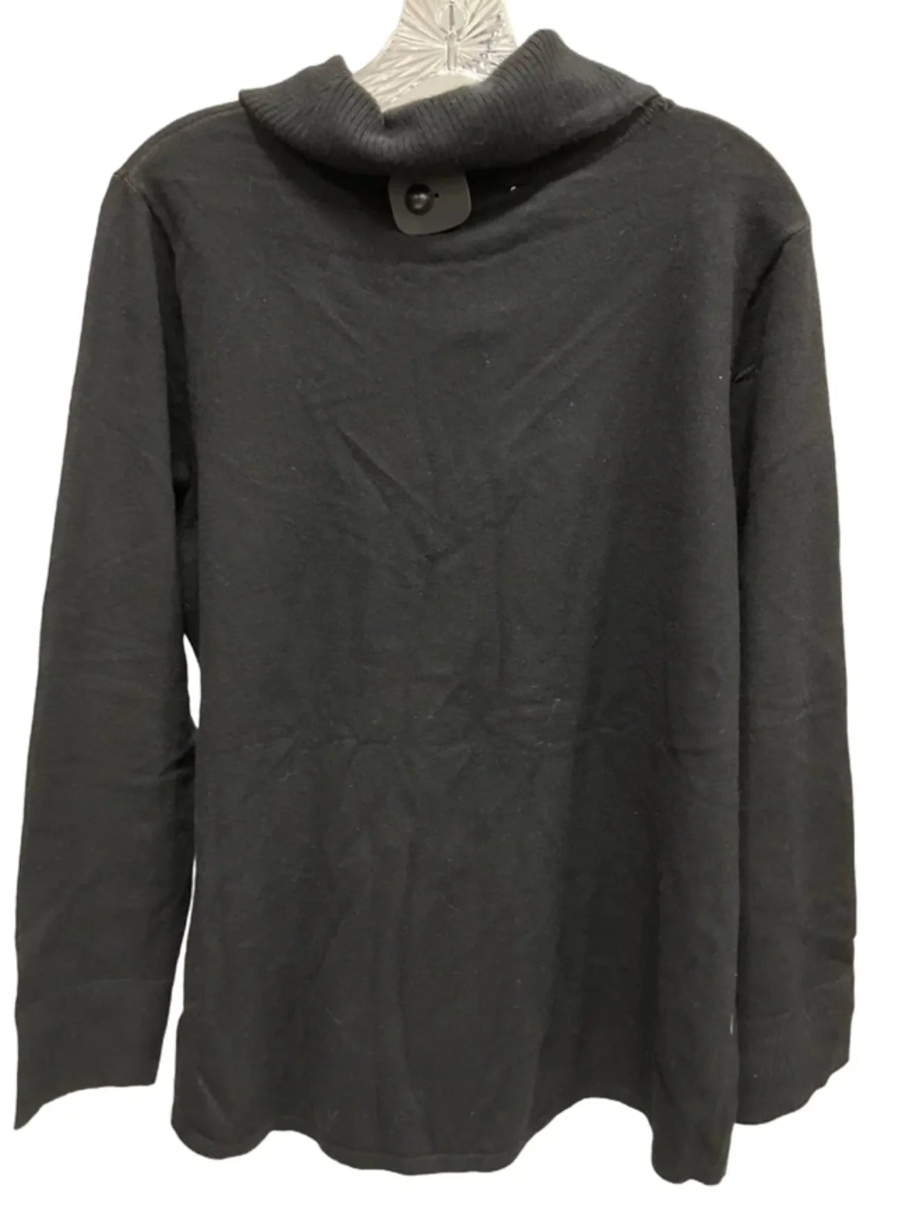 Top Long Sleeve By Chicos In Black, Size: Xl