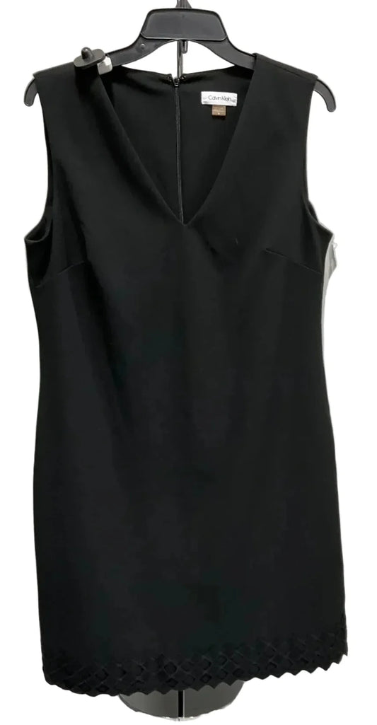 Dress Casual Short By Calvin Klein In Black, Size: 14