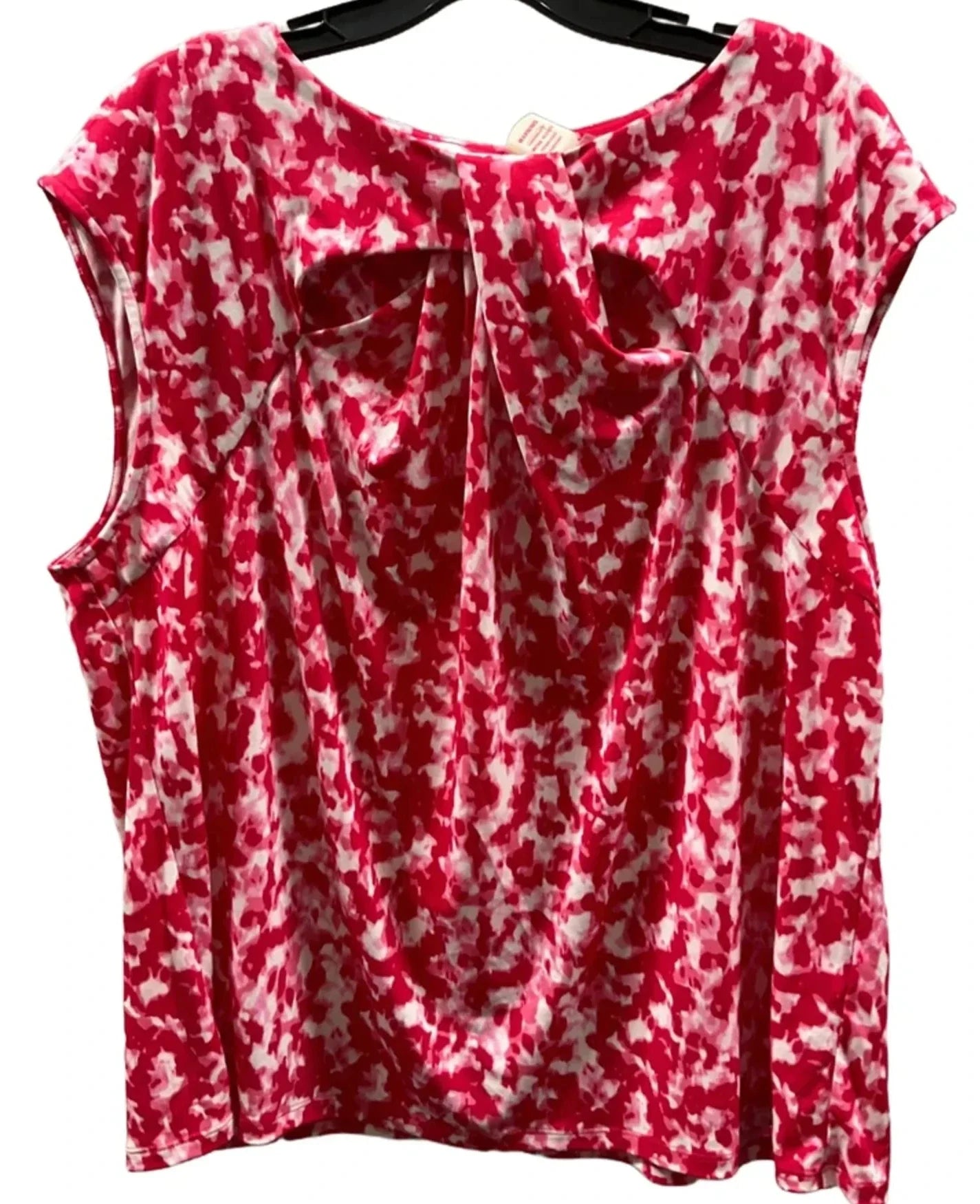 Top Sleeveless By Calvin Klein In Pink, Size: 2x