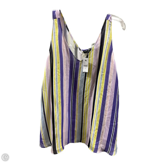 Top Sleeveless By Lane Bryant In Purple, Size: 1x