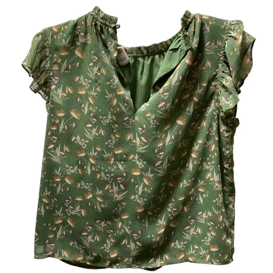Top Short Sleeve By 41 Hawthorn In Green, Size: Xsp