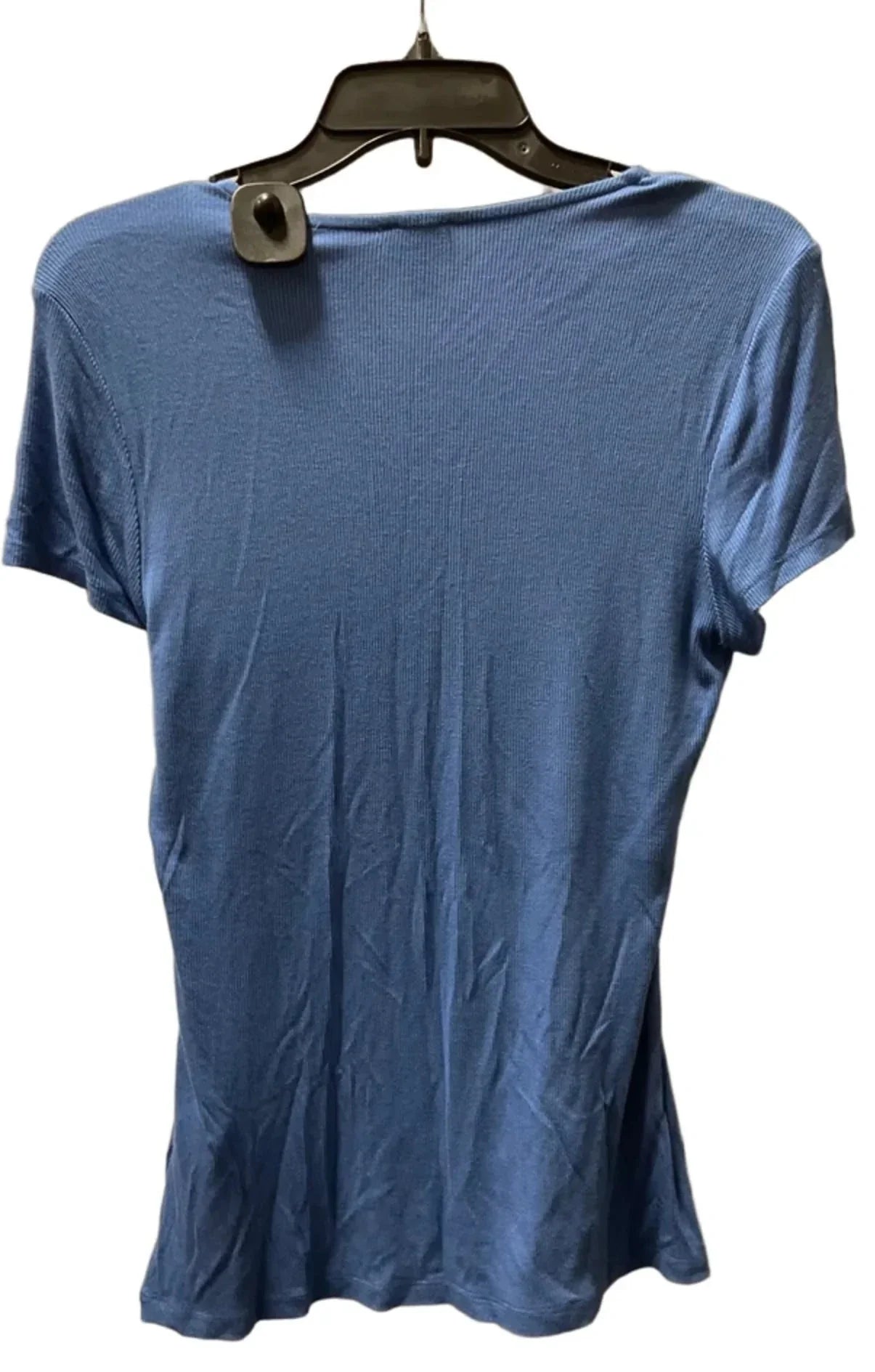 Top Short Sleeve By Inc In Blue, Size: L