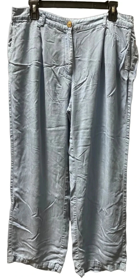 Pants Linen By J. Jill In Blue, Size: 12