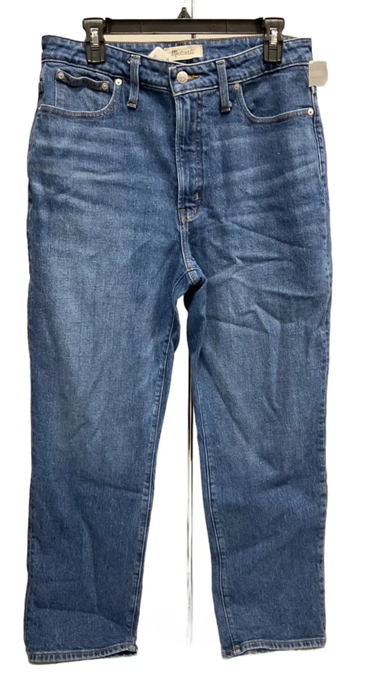 Jeans Wide Leg By Madewell In Blue, Size: 12