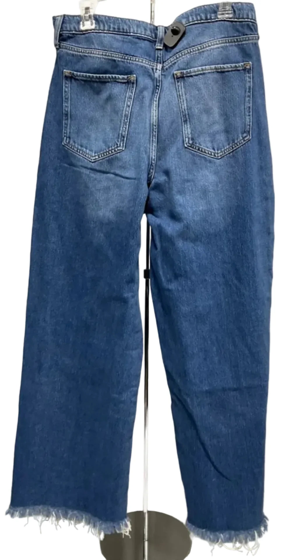 Jeans Wide Leg By Banana Republic In Blue, Size: 12