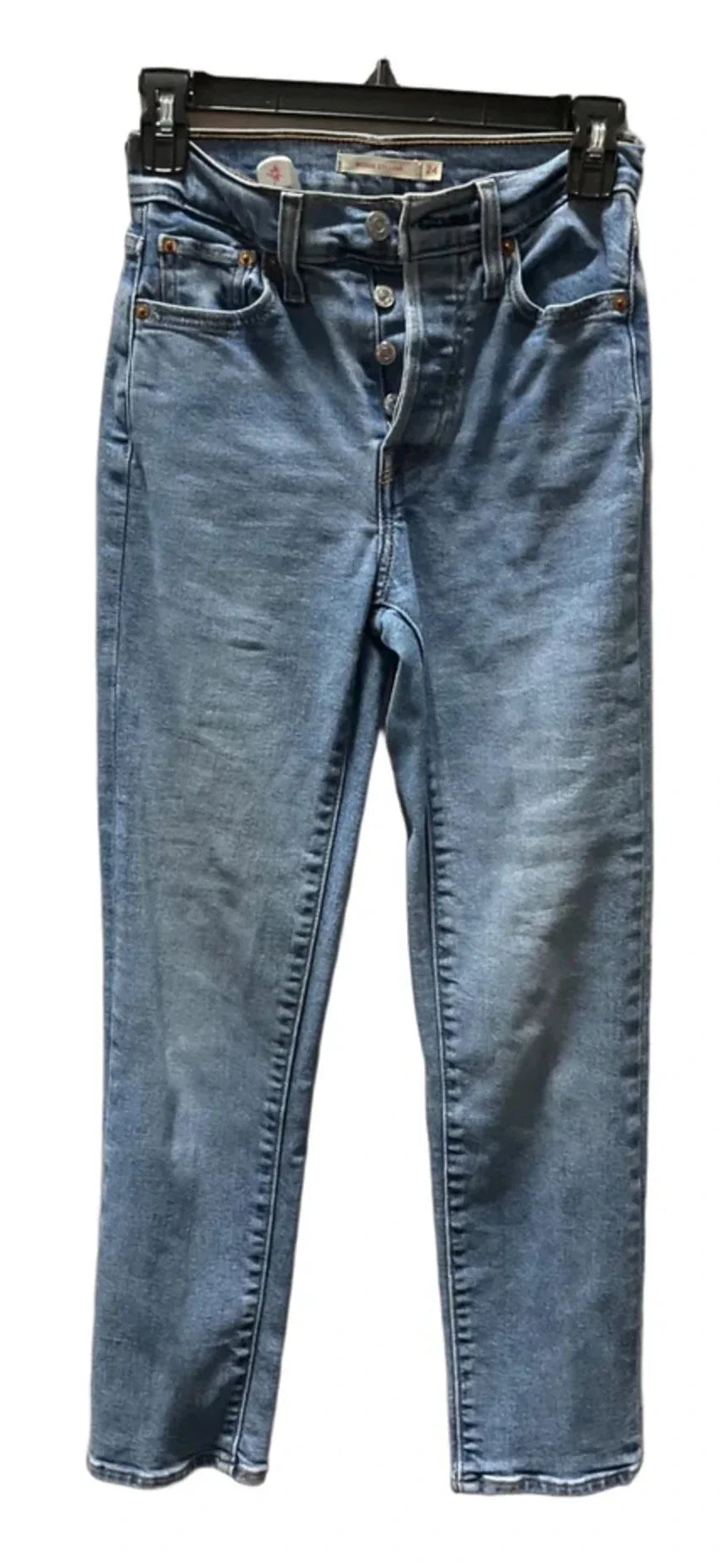 Jeans Straight By Levis In Blue, Size: 2