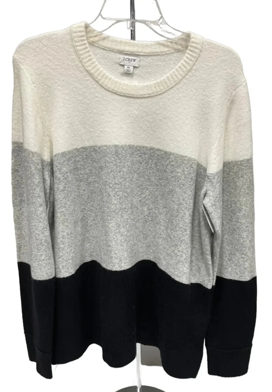 Sweater By J. Crew In White, Size: Xl