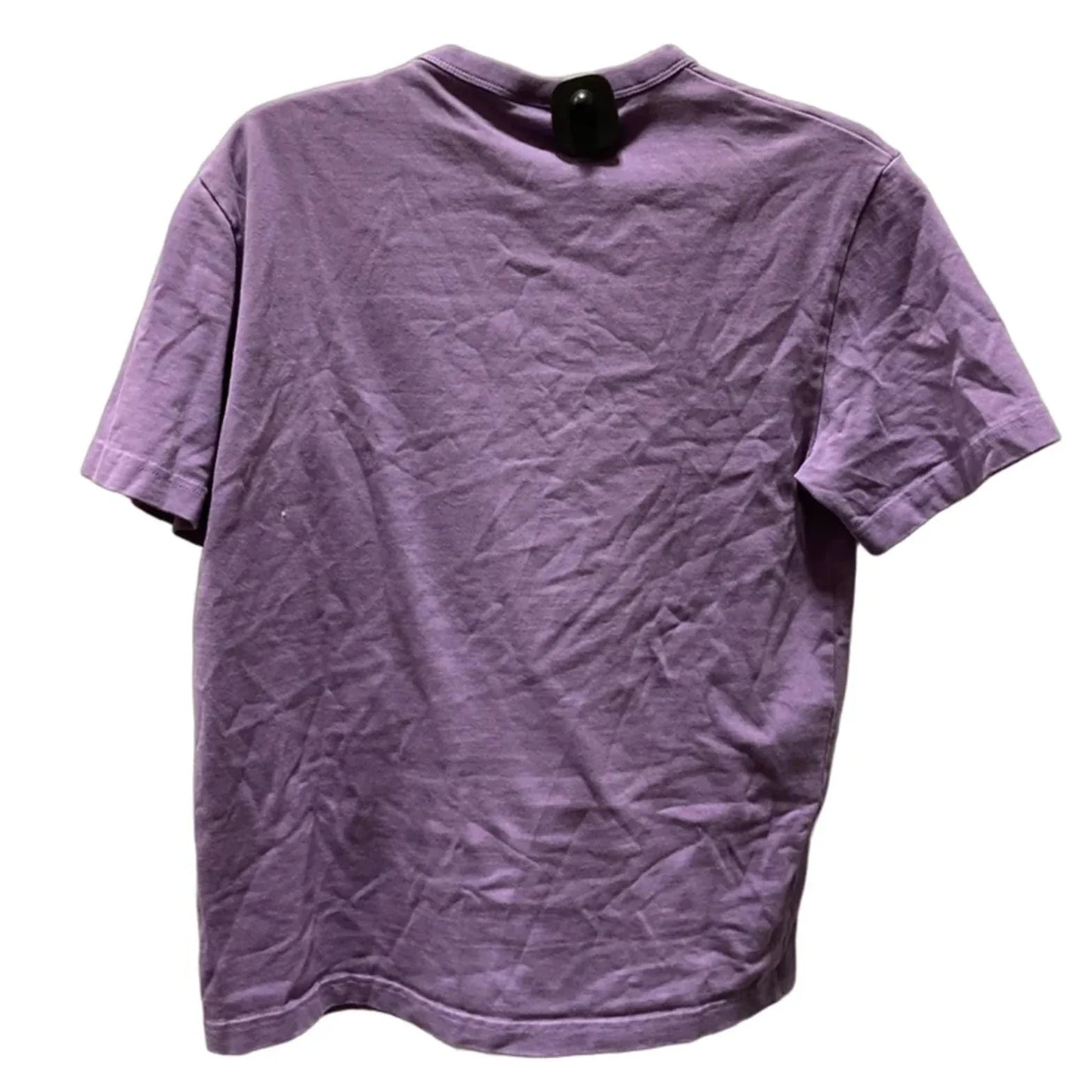Top Short Sleeve Basic By Zara In Purple, Size: M
