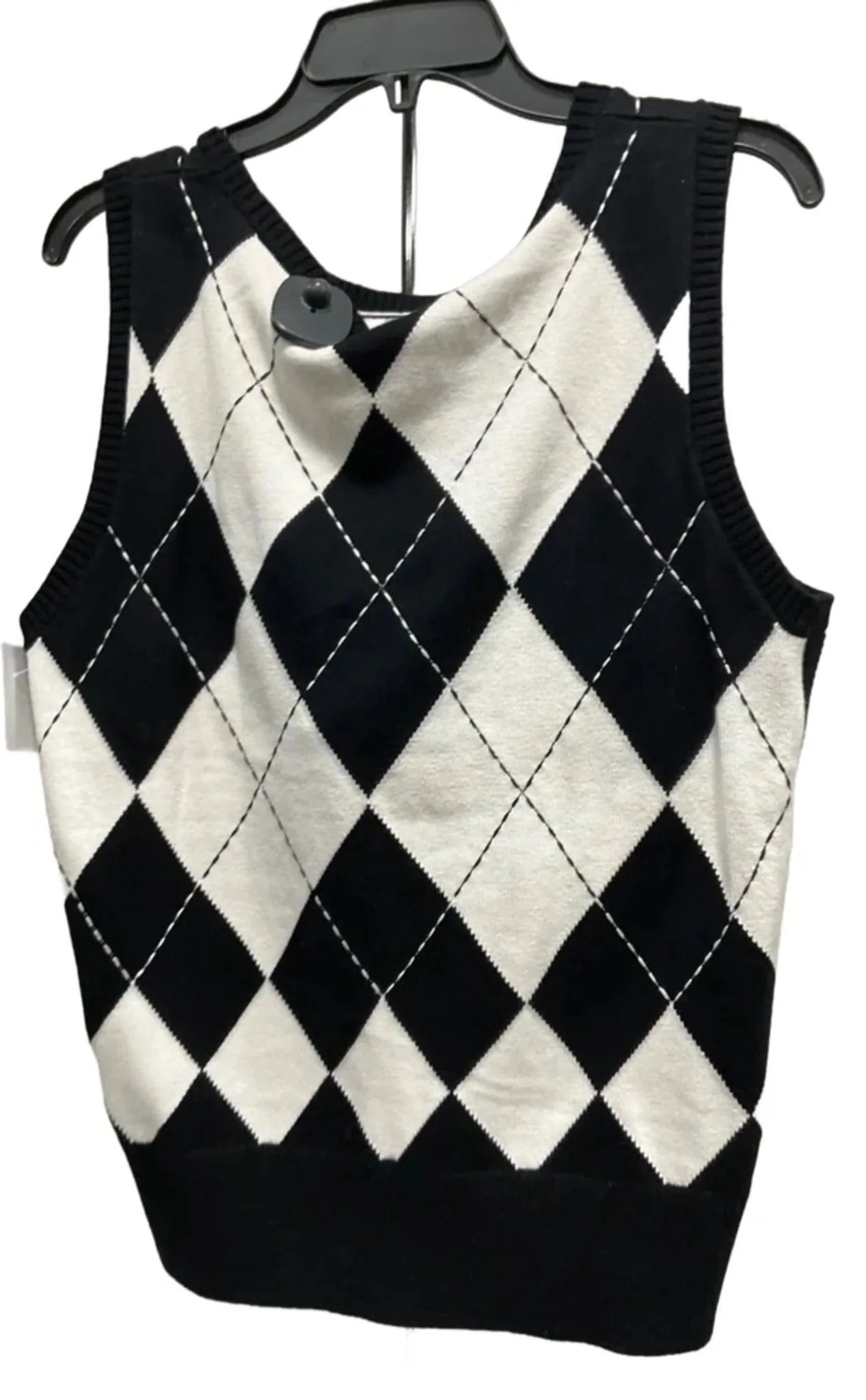 Top Sleeveless By Talbots In Black, Size: L