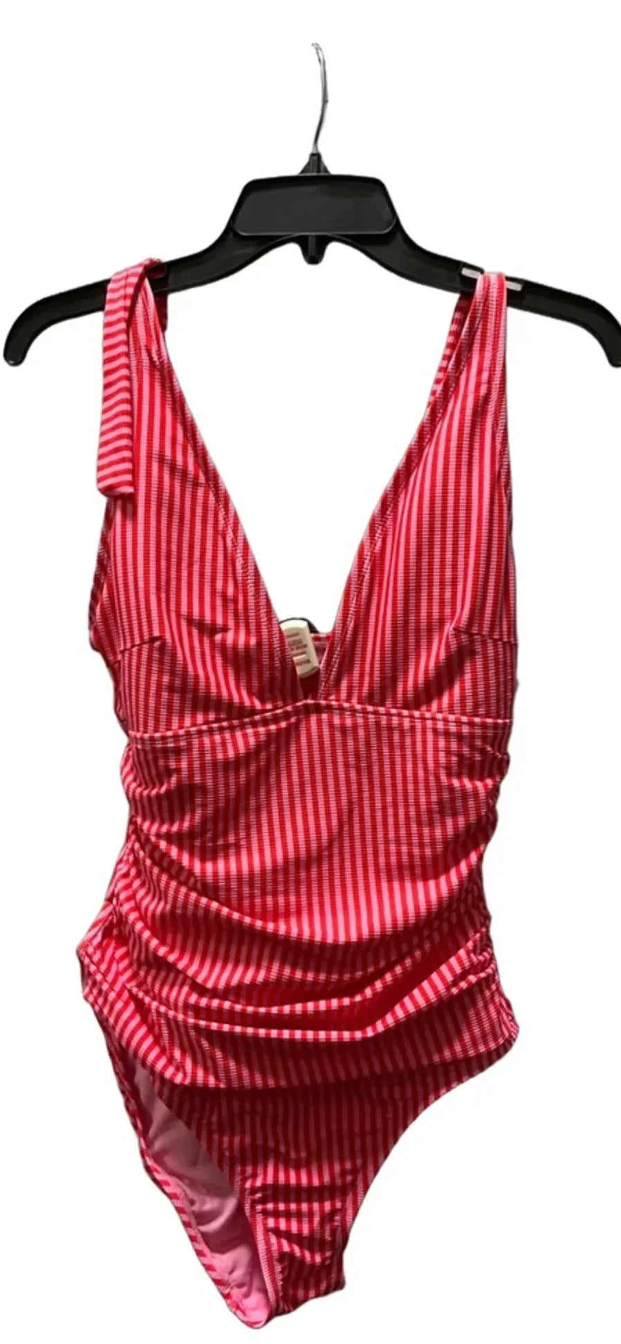 Swimsuit By Ellen Tracy In Striped Pattern, Size: 12